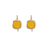 BOUCLES CLARENCE DORÉ / JAUNE #couleur_DORÉ-/-JAUNE-2
