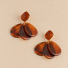 BOUCLES BERTILLE MARRON #couleur_marron