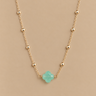 COLLIER IRIS VERT #couleur_vert 
