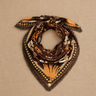 FOULARD AURÈLE MARRON #couleur_marron