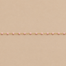 BRACELET THEA ROSE PÂLE #couleur_rose pâle / doré 