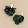 BOUCLES SIMONNE VERT FONCE #couleur_vert fonce 