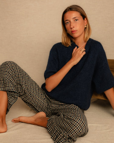 PULL GABIN BLEU #couleur_bleu