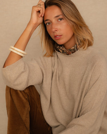 PULL ARSENE BEIGE #couleur_beige