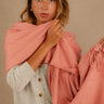ECHARPE EMILIE ROSE #couleur_rose