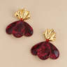 BOUCLES YSIA ROUGE #couleur_rouge