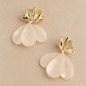 BOUCLES D'OREILLES YSIA ECRU #couleur_ecru