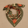 FOULARD AURÈLE VERT #couleur_vert
