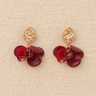 BOUCLES PETALES ROUGE #couleur_rouge