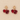 BOUCLES PETALES ROUGE #couleur_rouge