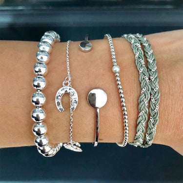 BRACELET ELSA ARGENTÉ #couleur_argenté