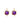 BOUCLES CLARENCE DORÉ / VIOLET #couleur_doré-/-violet