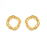 BOUCLES ELINA DORÉ #couleur_doré