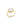 BAGUE ENORA DORÉ #couleur_doré