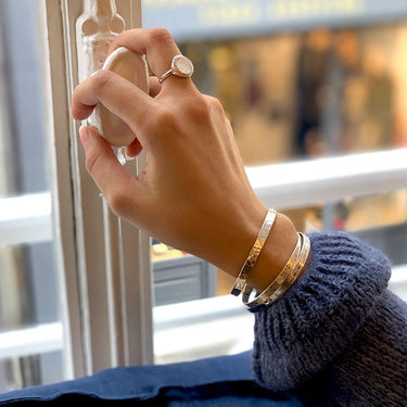 BAGUE ENORA ARGENTÉ #couleur_argenté