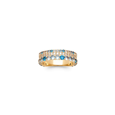 BAGUE BRIANNA DORÉ #couleur_doré
