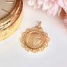 PENDENTIF SALINA DORÉ #couleur_doré