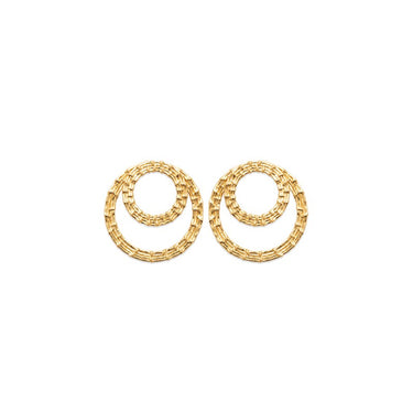 BOUCLES EMY DORÉ #couleur_doré