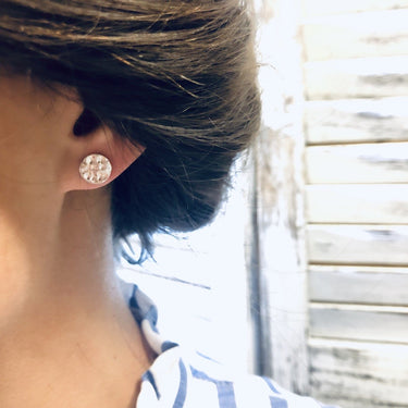 BOUCLES MATHILDE ARGENTÉ #couleur_argenté
