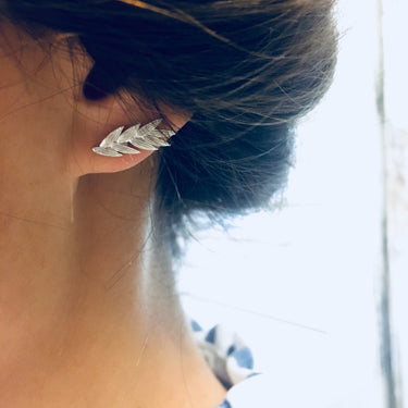 BOUCLES MIRTHYLLE ARGENTÉ #couleur_argenté
