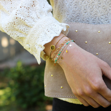 BRACELET SAIMA DORÉ #couleur_doré