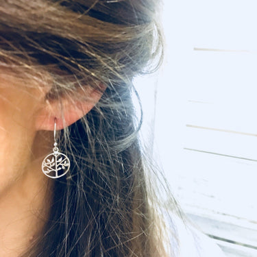 BOUCLES ELEONORE ARGENTÉ #couleur_argenté