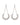 BOUCLES LUCE ARGENTÉ #couleur_argenté