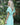 ROBE LUCIENNE VERT D'EAU #couleur_vert-d'eau
