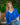 GILET ACHILLE BLEU ÉLECTRIQUE #couleur_bleu-électrique