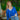 GILET ACHILLE BLEU ÉLECTRIQUE #couleur_bleu-électrique