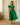 ROBE LUCIENNE EMERAUDE #couleur_emeraude