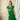 ROBE LUCIENNE EMERAUDE #couleur_emeraude