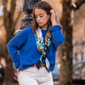 PULL GILDAS BLEU ÉLECTRIQUE #couleur_bleu-électrique