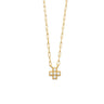 COLLIER ELORIE DORÉ #couleur_doré