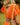 ROBE LUCIENNE MANDARINE #couleur_mandarine