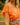 ROBE LUCIENNE MANDARINE #couleur_mandarine