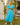 ROBE LUCIENNE BLEU OCÉAN #couleur_bleu-océan