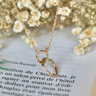 COLLIER ESMINA DORÉ #couleur_doré