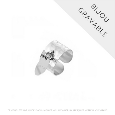 BAGUE AMAELLE ARGENTÉ #couleur_argenté