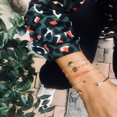 BRACELET CAPRI DORÉ #couleur_doré