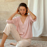 GILET GASPARD PIVOINE #couleur_pivoine