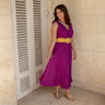 ROBE LAURENE VIOLET #couleur_violet