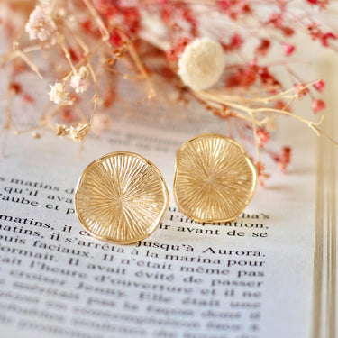 BOUCLES DAYA DORÉ #couleur_doré