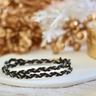 BRACELET MARGAUX DORÉ / GRIS #couleur_doré-/-gris