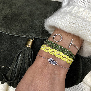 BRACELET NEA ARGENTÉ #couleur_argenté