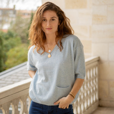 PULL NATHANAEL BLEU #couleur_bleu
