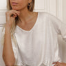 PULL NATHANAEL BLANC #couleur_blanc