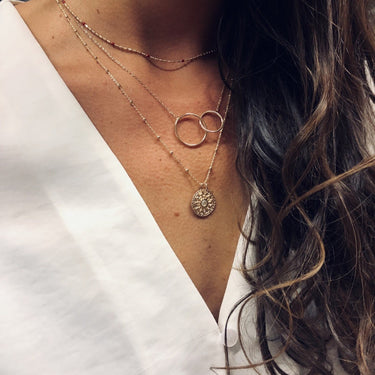 COLLIER ANNA DORÉ #couleur_doré