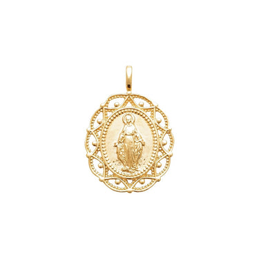 PENDENTIF MARIA DORÉ #couleur_doré