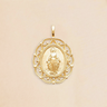 PENDENTIF MARIA DORÉ #couleur_doré